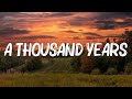 Capture de la vidéo A Thousand Years - Christina Perri (Lyrics)