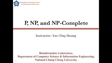 20181012  P, NP, NP-completeness