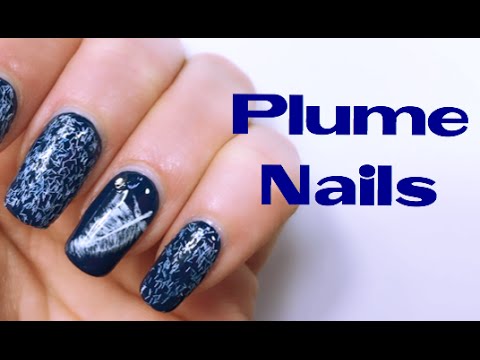 Plumage Nail Art | Nail Art Piuma | mikeligna