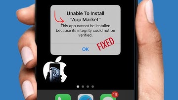This app cannot be installed because its integrity could not be verified ios 17 (2024)