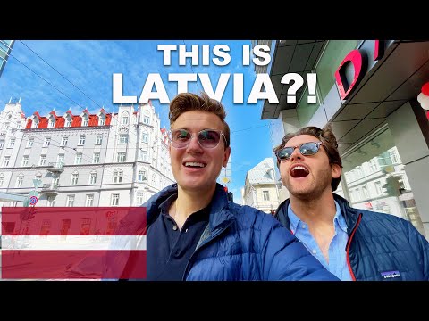 Our First Impressions Of LATVIA (Not What We Expected)