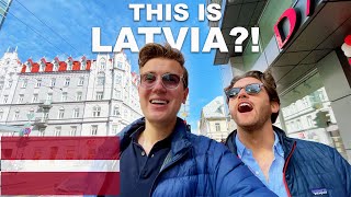 Our First Impressions Of LATVIA (Not What We Expected)