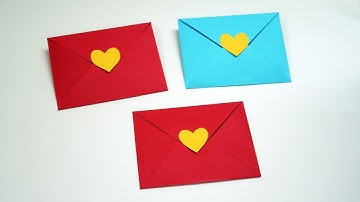 How to make a Paper Envelope [ Envelope Making with Paper at Home ]
