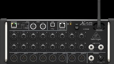 How to Set Up Behringer X-Air XR18 Wifi Client