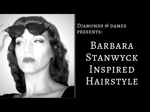 Diamonds and Dames Episode 9~1944 Phyllis Dietrichson Tight Bangs and Waves