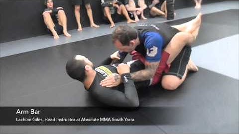 No Gi Pendulum Sweep and Arm Bar from Closed Guard (Lachlan Giles)