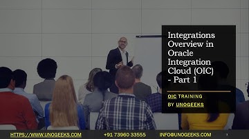 Oracle Integration Cloud Tutorial | Oracle Integration Cloud Service| Integrations Overview - Part 1