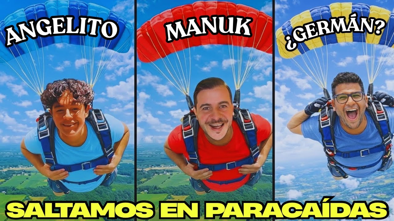 SALTAMOS EN PARACAÍDAS, EL MOMENTO MÁS EMOCIONANTE DE MI VIDA 🔥