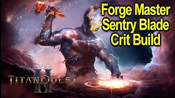 Mid Level Forge Master Blade Trap and Sentry Build | Ice Shards new contender | Titan Quest 2