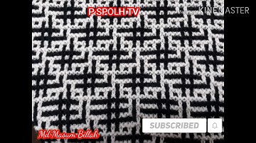 2 Color jacquard new Design stoll m1plus program and P SPOLH TV