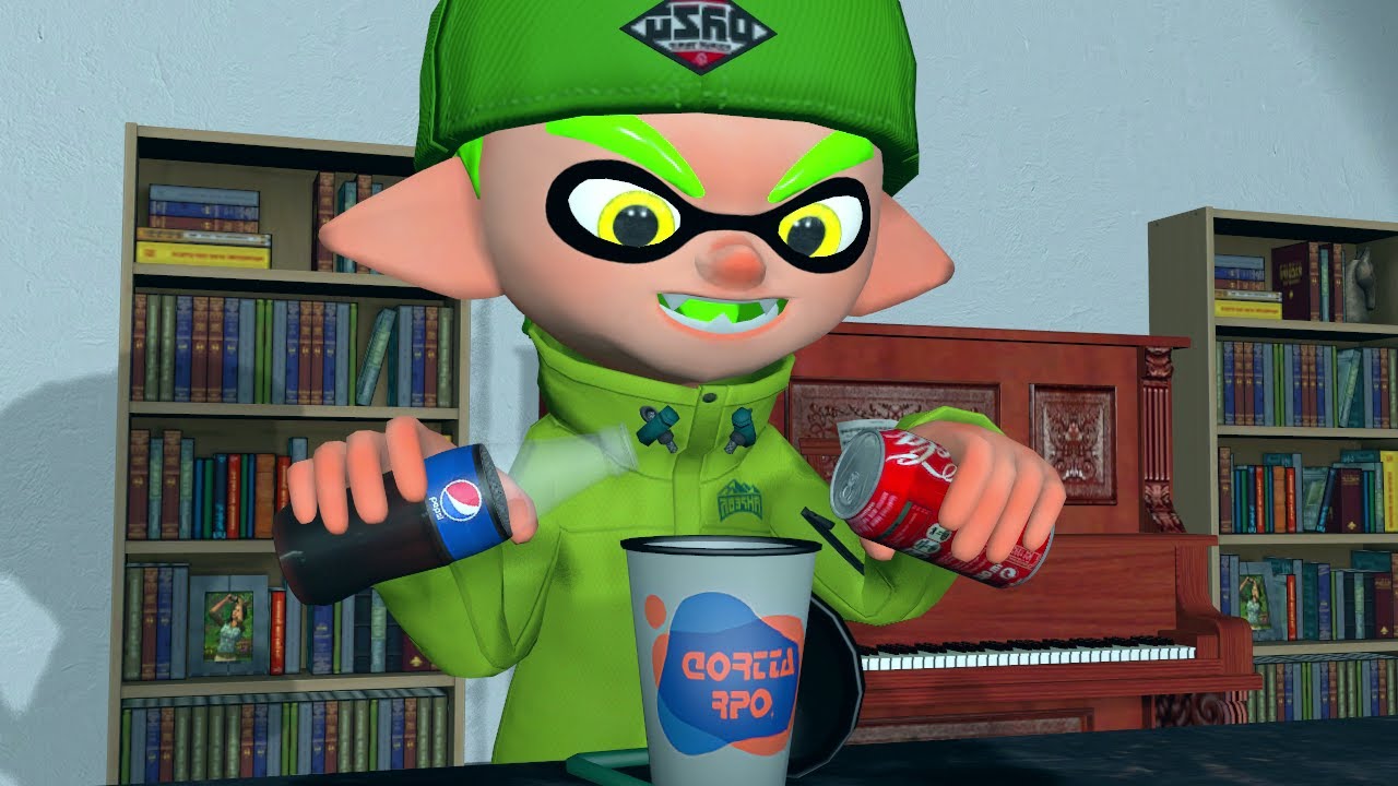Pepsi + Coca Cola [Splatoon GMOD Short] - YouTube