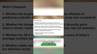 FAA Hiring Crisis: Diversity Gains & Safety Questions Answered #shorts