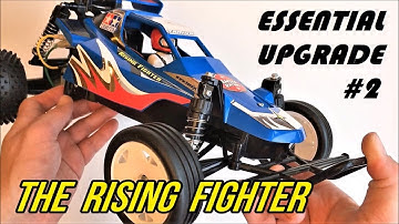 The Rise of The TAMIYA RISING FIGHTER #2 Step by Step Upgrade - CVA Oil Filled Dampers!