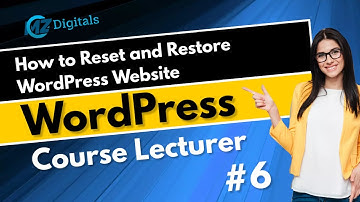 How to Reset and Restore WordPress Website | learn WordPress in Urdu # 6 | MZ Digitals
