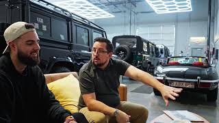 Sports Performance Building My Custom Land Rover Defender! 😱 Full Factory Tour. @ECDAutoDesign