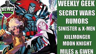 New X-Men & Mr. Sinister To Have Huge Roles In Avengers Secret Wars? : Weekly Geek 📱