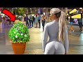 Bushman prank scaring people on gay pride day lgtbiq