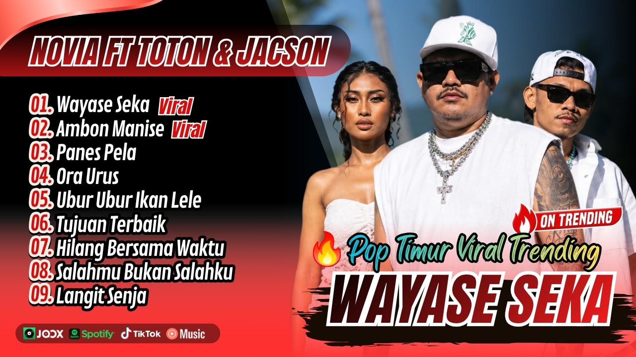 NOVIA BACHMID, TOTON CARIBO & JACSON ZERAN - WAYASE SEKA -  AMBON MANISE | PANAS PELA || TIMUR VIRAL
