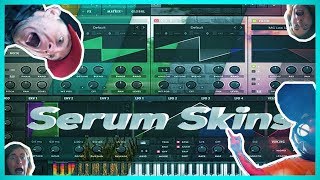 HOW TO MAKE YOUR 🎹OWN🎹XFER SERUM SKINS [  free skins]