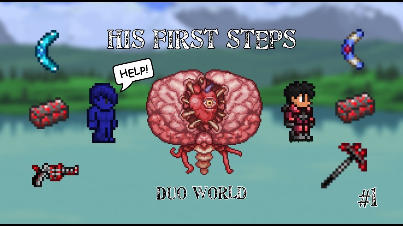 Beating Terraria With A Noob Experience... - YouTube