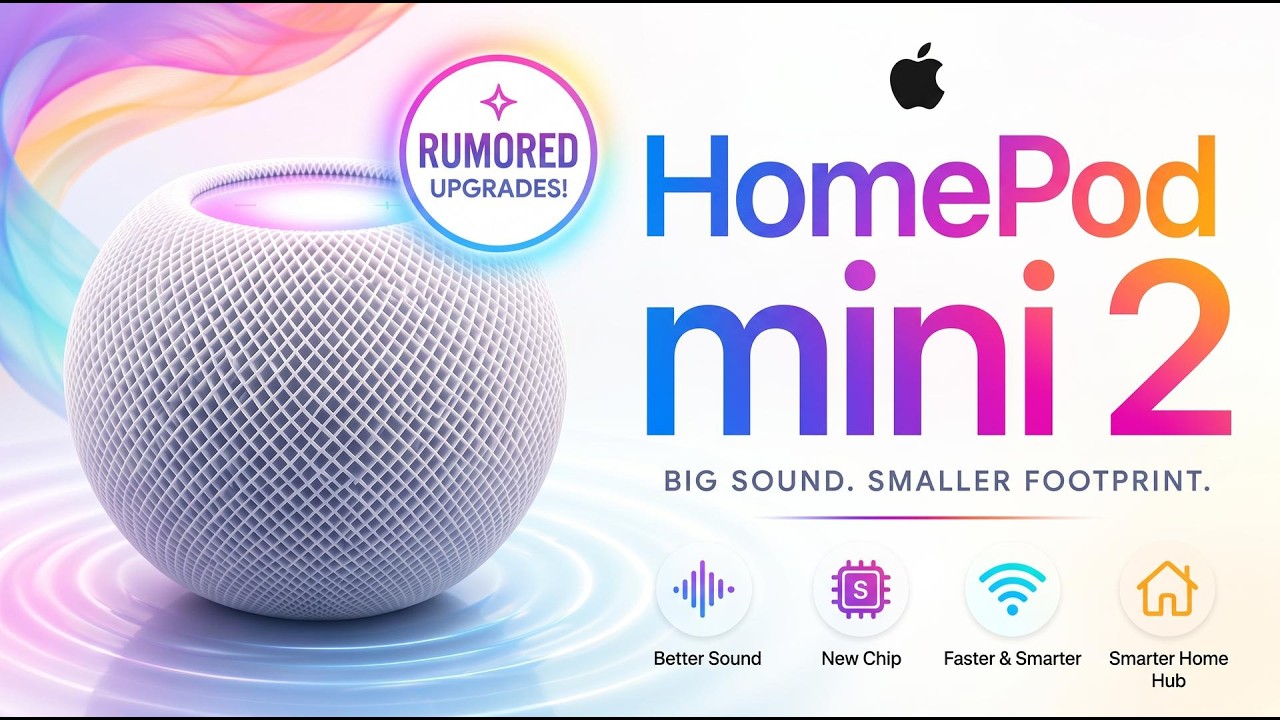 HomePod Mini 2 Is Coming? Apple's Next Smart Speaker Could Be a