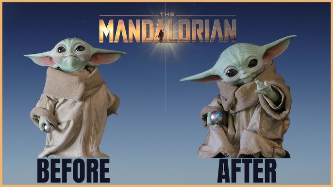 Baby Yoda's official life-size figure from The Mandalorian is here - Polygon