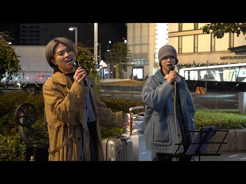水平線 (back number) Cover / PhenoMellow - フェノメロ　路上ライブ  名古屋 栄 #歌うま