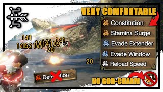 High Damage WITHOUT Dereliction - Indepth Bow Build Tutorial | Monster Hunter Rise: Sunbreak