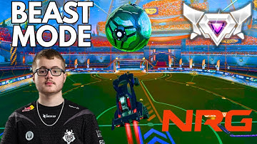 BEASTMODE is OVERPOWERED in Rocket League.. (SSL 2v2)