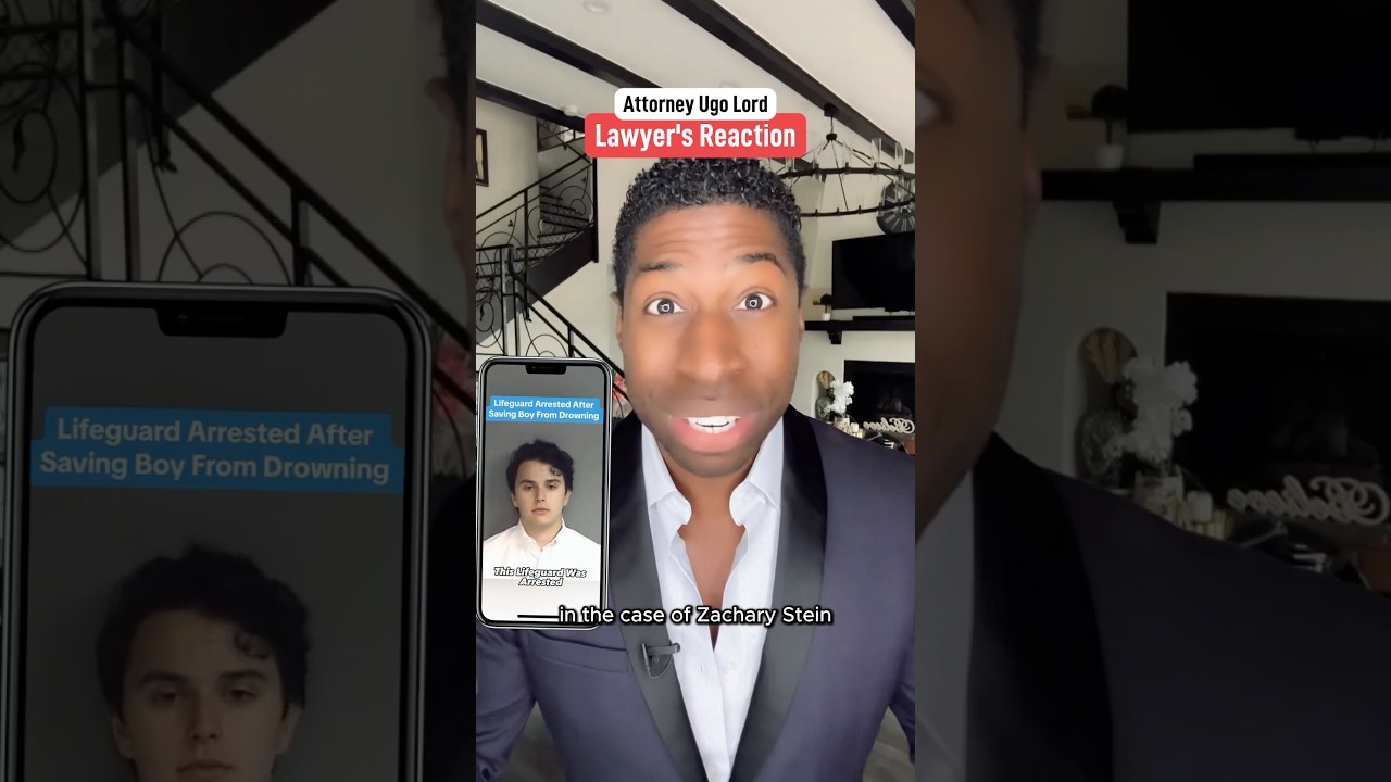 Lifeguard is criminally CHARGED for saving a boy’s life.  Attorney Ugo Lord reacts! 