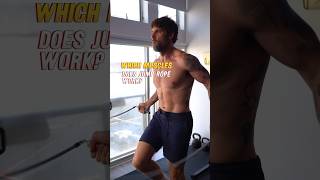 Which Muscles Does Jump Rope Work | shorts ytshorts