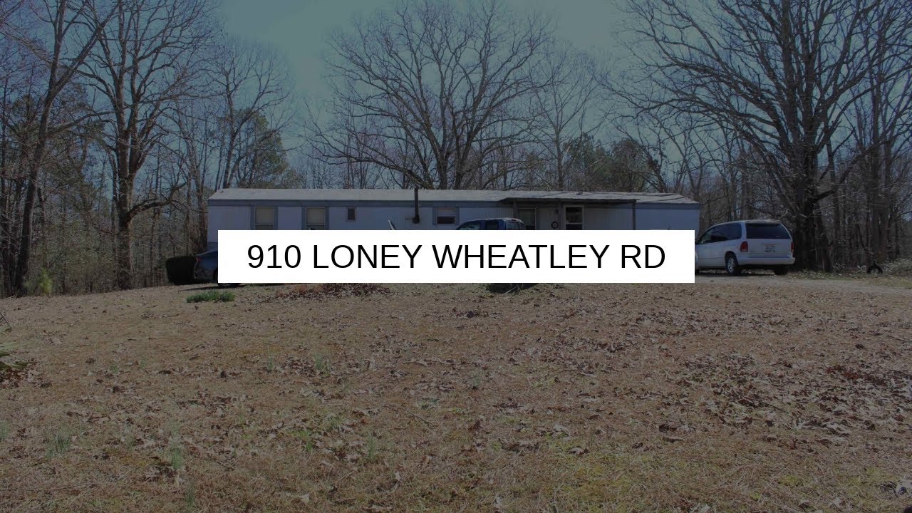 910 Loney Wheatley Rd Lexington Real Estate YouTube