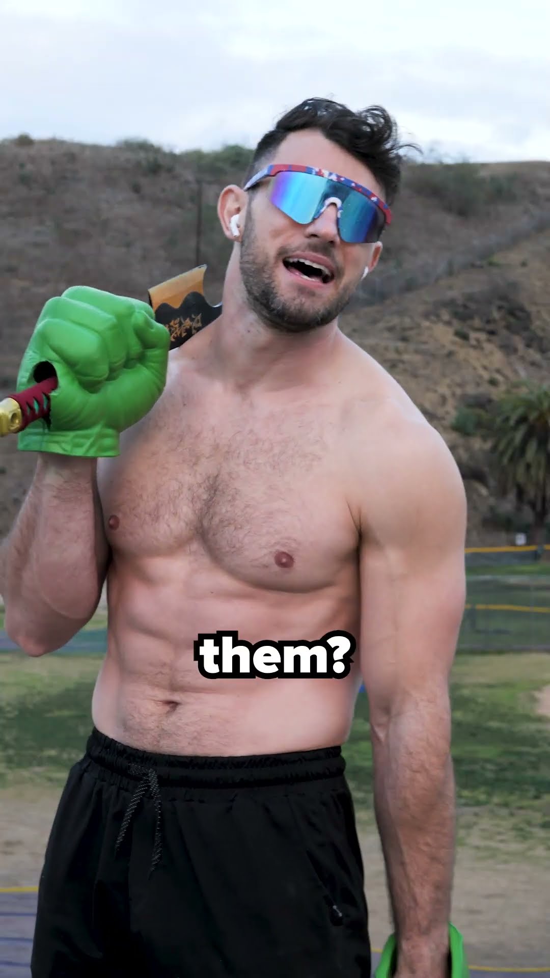 Pulverizing a Cinder Block with... Hulk Hands?