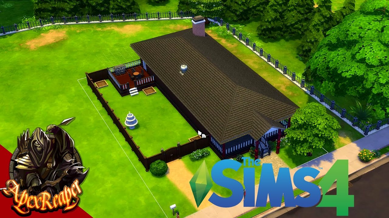 The Sims 4 - Ranch Style House Build Done (Let's Build Sims 4 Gameplay ...