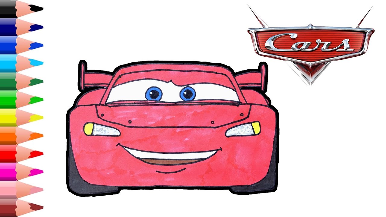 pixar cars characters coloring pages