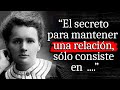 ¡38 Citas de Marie Curie que dicen mucho de nuestra vida y de nosotros mismos!  | Frases y Aforismos