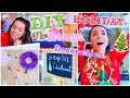 DIY Holiday Room Decorations! + Cute &amp; Easy Decor Ideas!