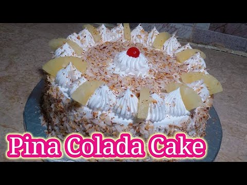 Pina Colada Cake_How to make pina colada cake at home