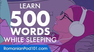 Romanian Conversation: Learn while you Sleep with 500 words