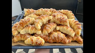 SWEET CORNETTI 🤩 Our grandmother's ancient recipe 😱 They are popular in Italy ..!