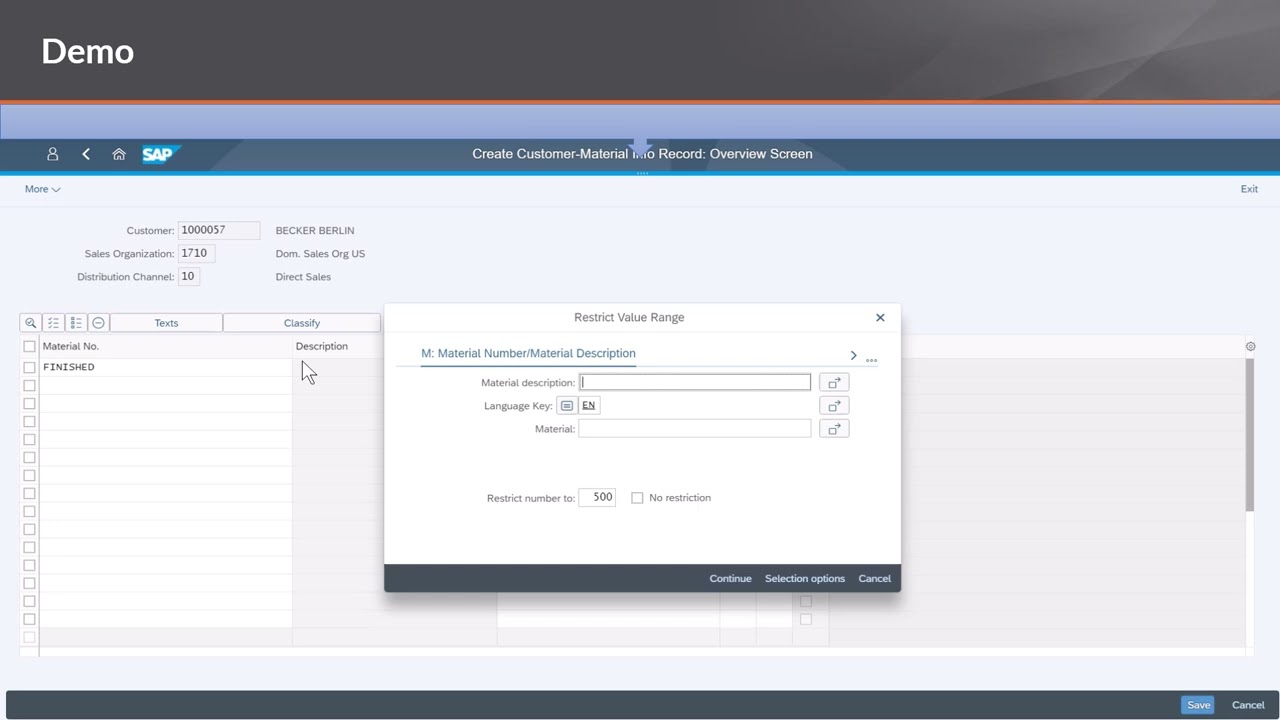 Enhance Customer Service with Customer Material Info Records in SAP! 🤝 🚀