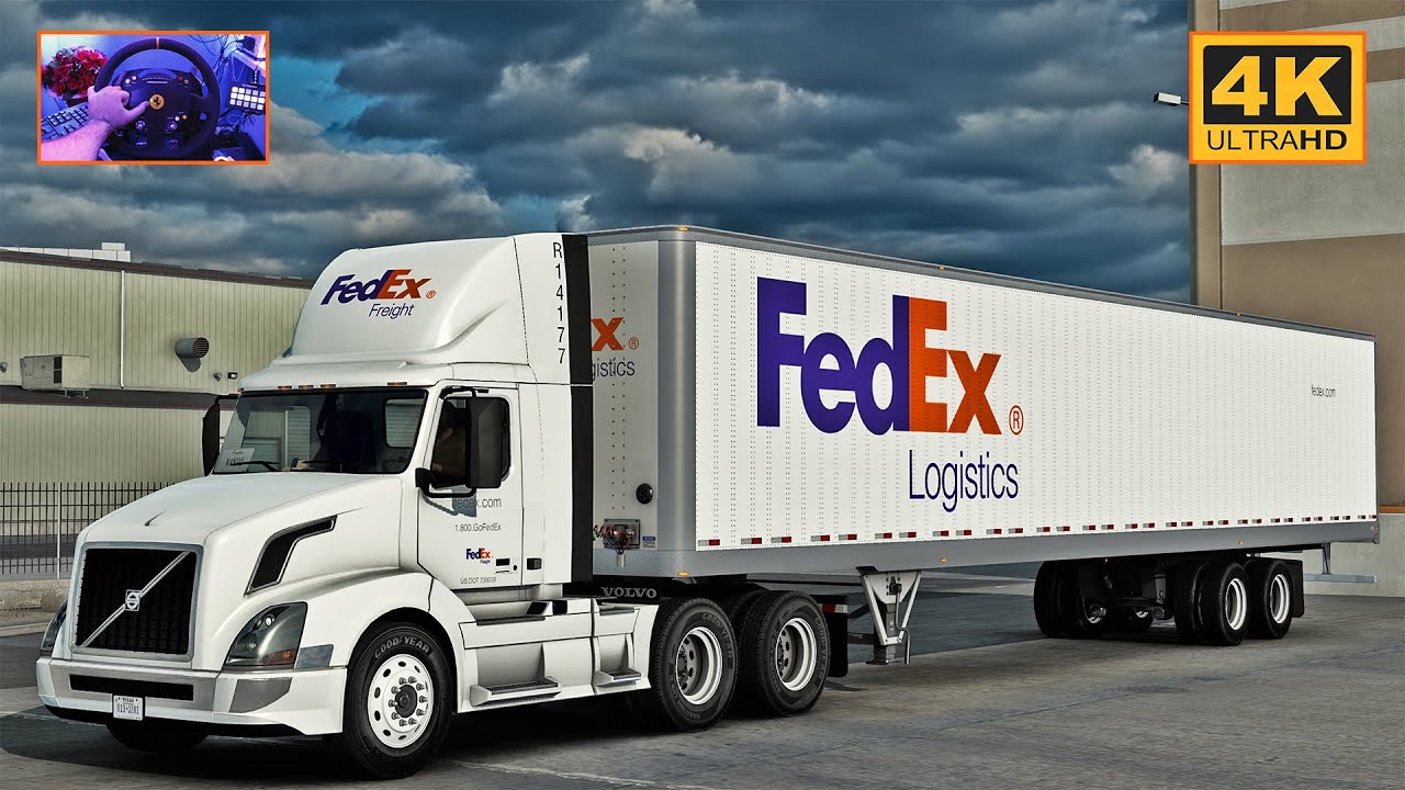 Volvo VNL 300 w/ Volvo D16 | Medford - Portland | ATS Gameplay 4K + wheel cam