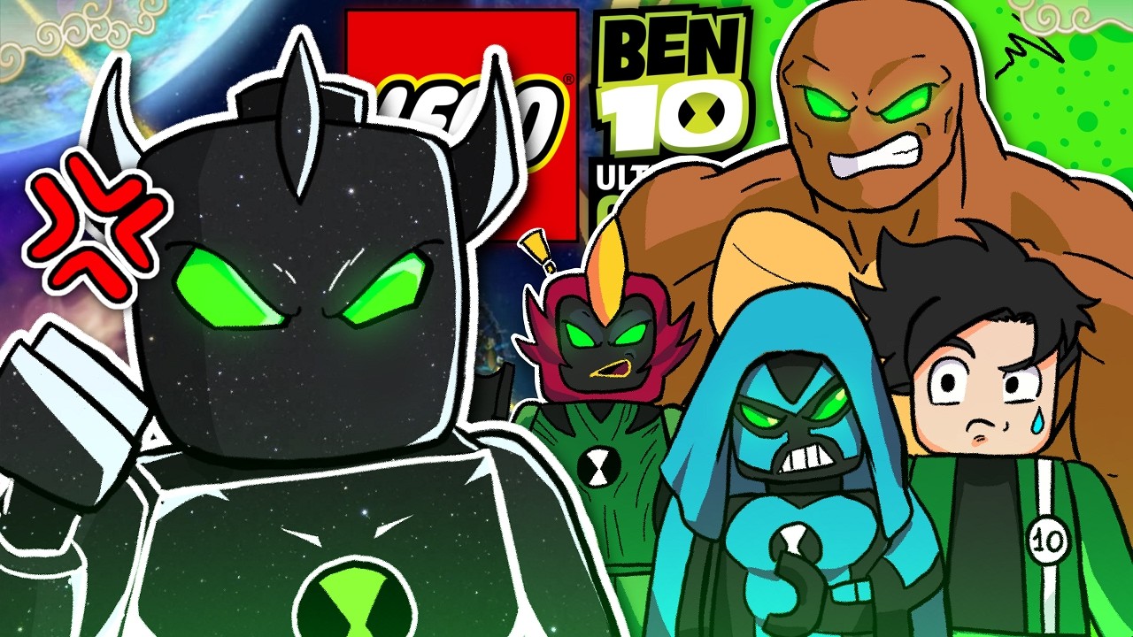 EU JOGUEI O LEGO DO BEN 10 ALIEN FORCE! (tá melhor do que eu imaginei)