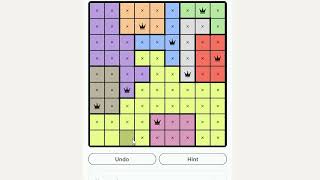 LinkedIn Queens #541 Cracked in Seconds! 👑 Can You Outsmart This Puzzle? (October 23, 2025) screenshot 4