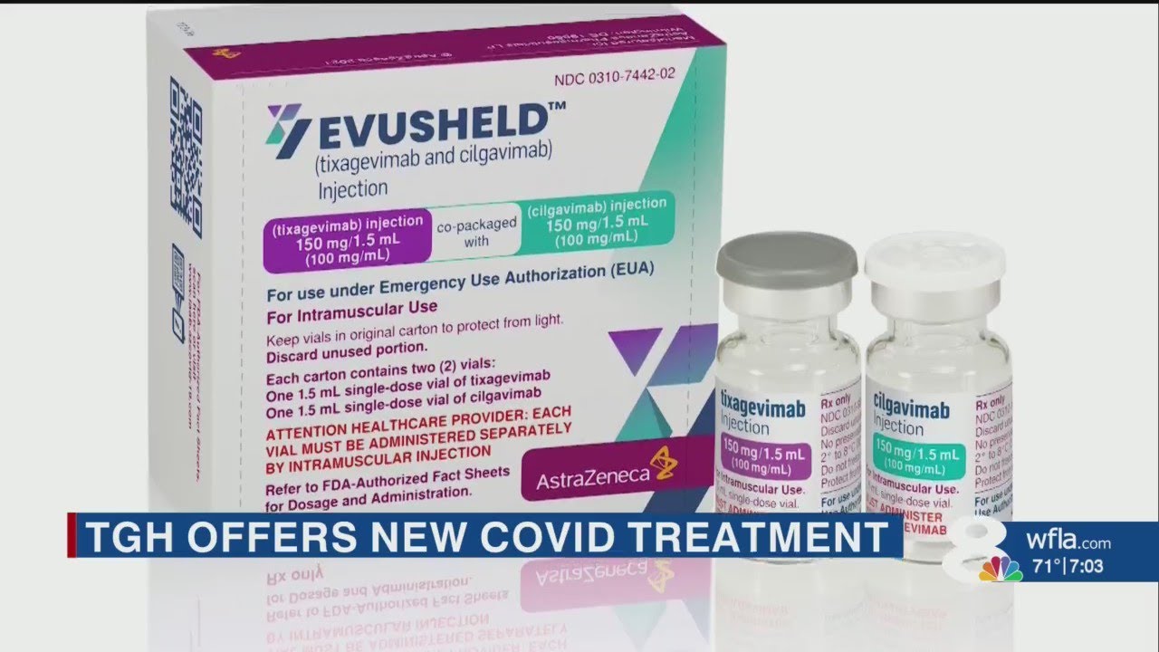 TGH offers new Evusheld COVID-19 antibody treatment