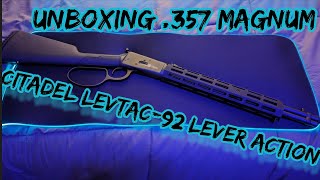 Citadel Levtac-92 357 magnum lever action Unboxing