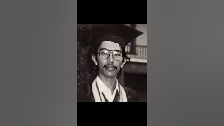 Foto Langka Presiden Jokowi Muda