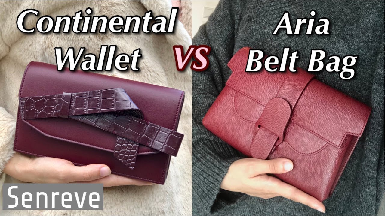 Senreve Updated Aria Belt Bag vs. the Old Version