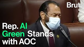 Texas Congressman Al Green Stands with AOC