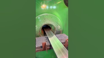 The automatic production of aluminum extrusion is like this#AluminumExtrusions  #AluminumAlloy